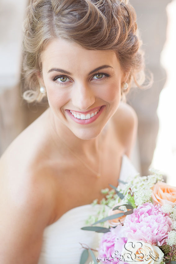 15-bride smiling with bouquet grand rapids michigan photographer