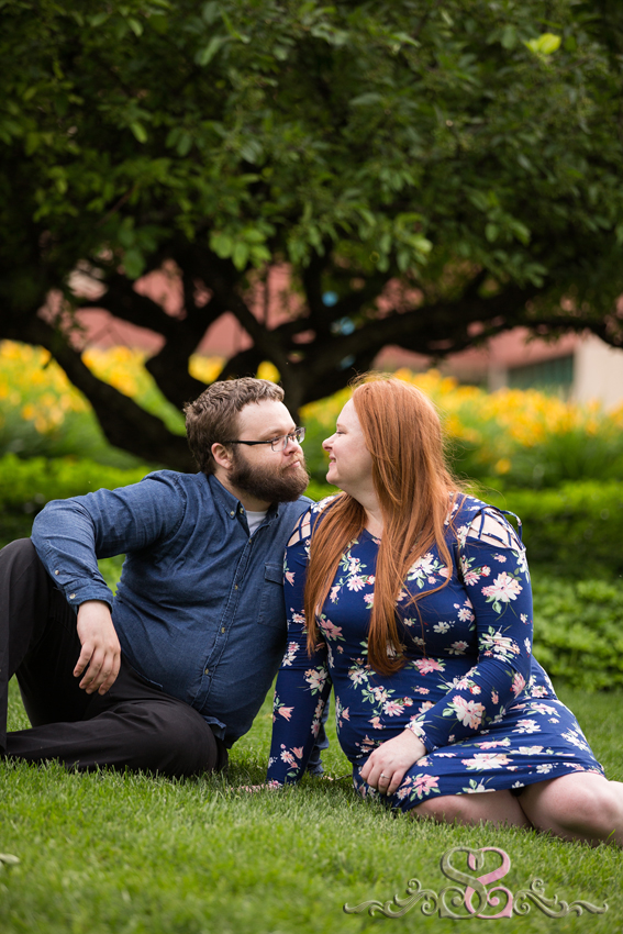 Downtown Grand Rapids and Vault of Midnight Engagement