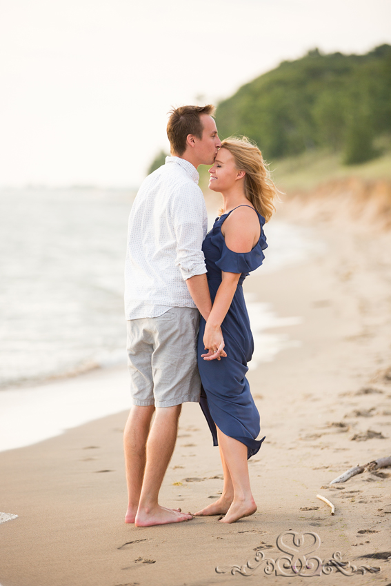 rosy mound natural area engagement session grand rapids wedding photographer
