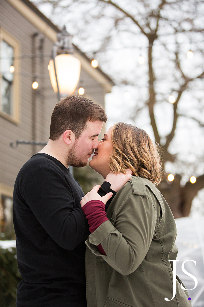 Outside Coffee Co. winter engagement