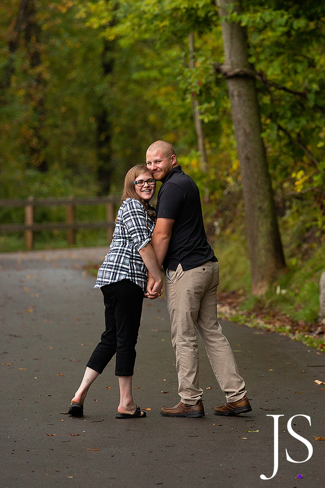 Grand Ravines Casual Fall Engagement 