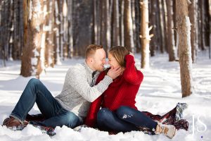 Provin Trails Adorable Winter Engagement