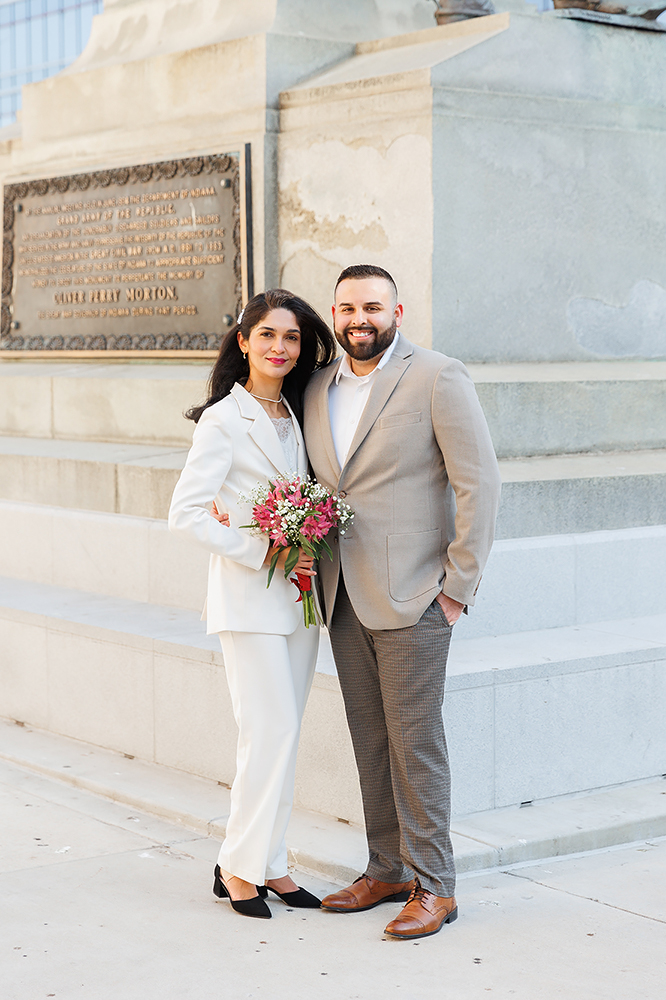 intimate Indiana elopement
