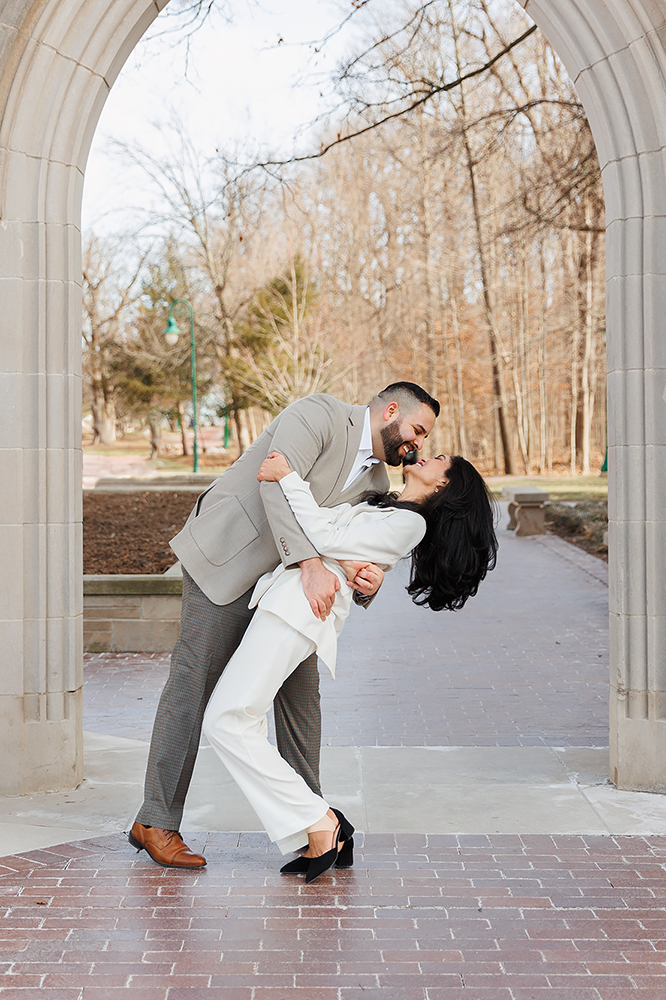 intimate Indiana elopement