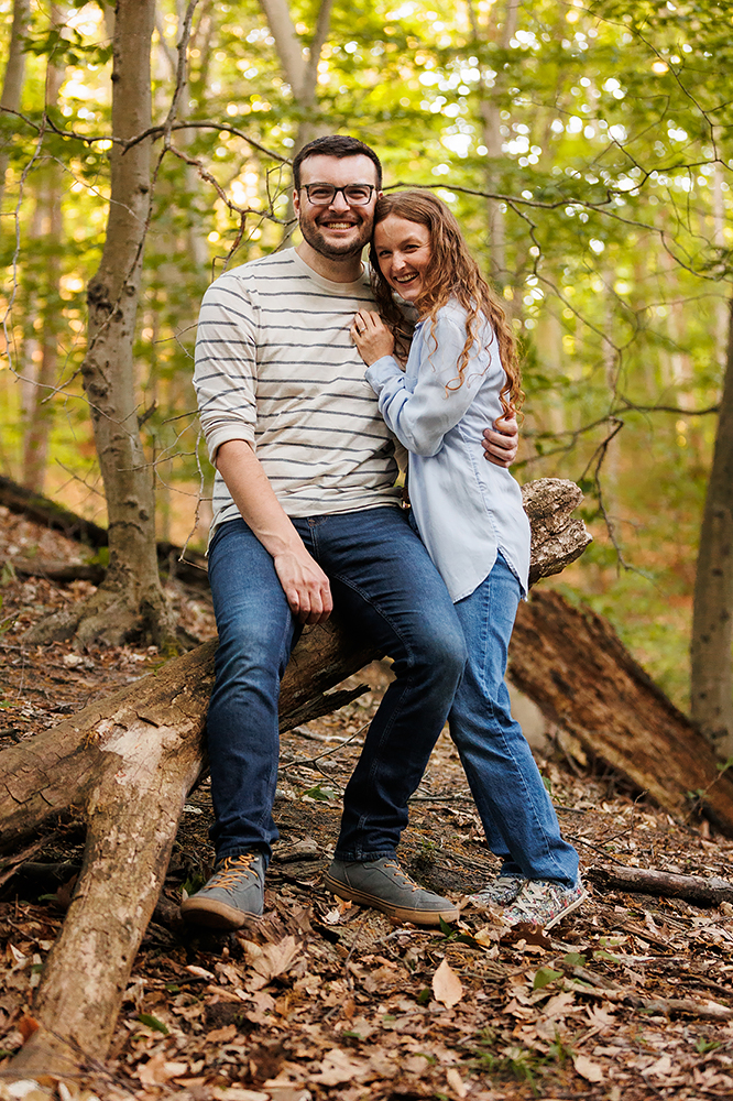 Hoffmaster State Park summer engagement