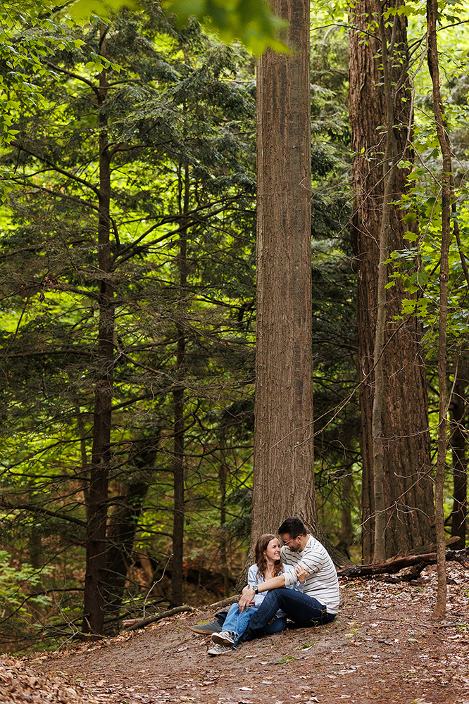 Hoffmaster State Park summer engagement