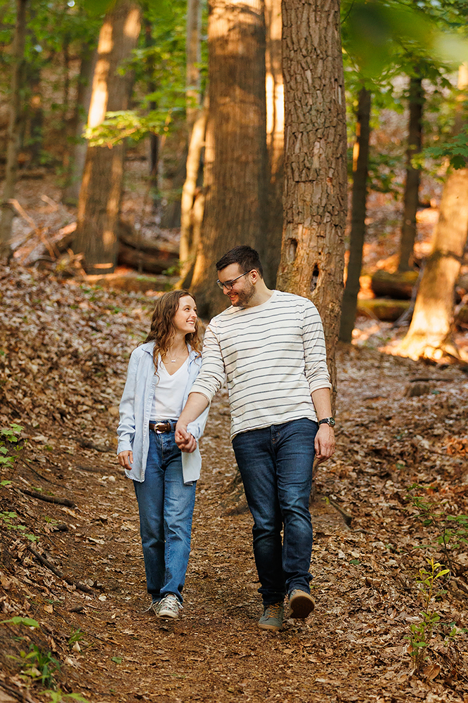 Hoffmaster State Park summer engagement