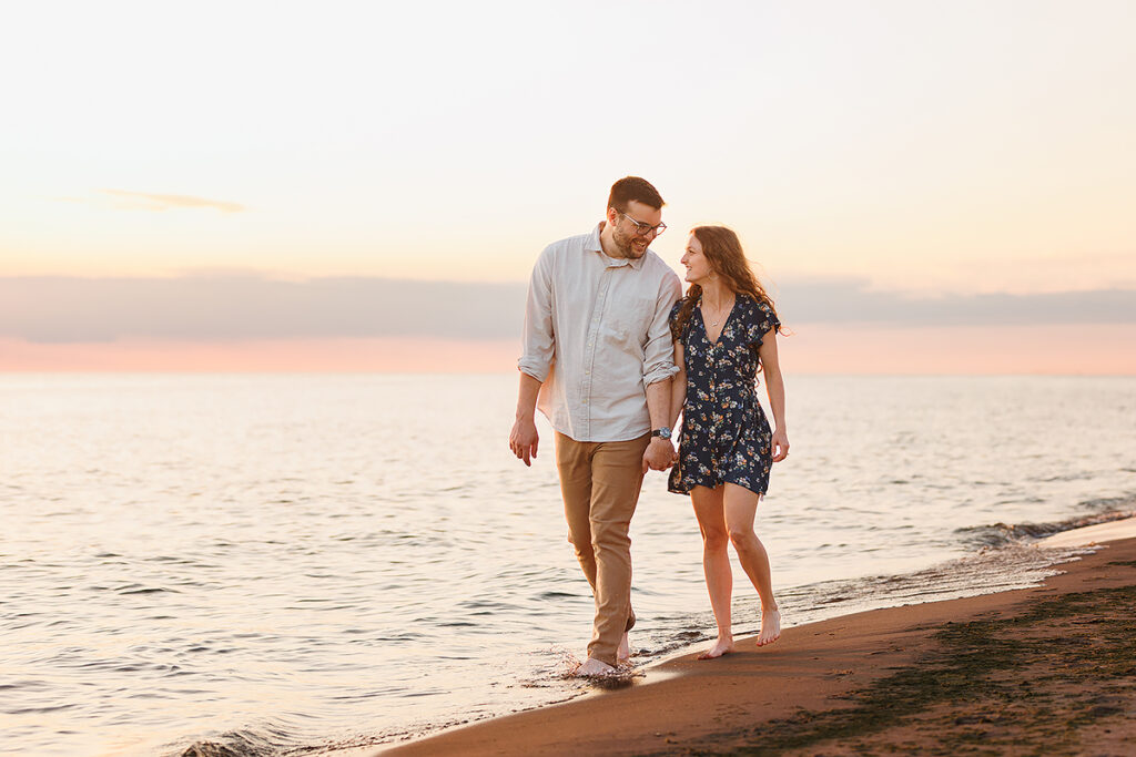 Hoffmaster State Park summer engagement