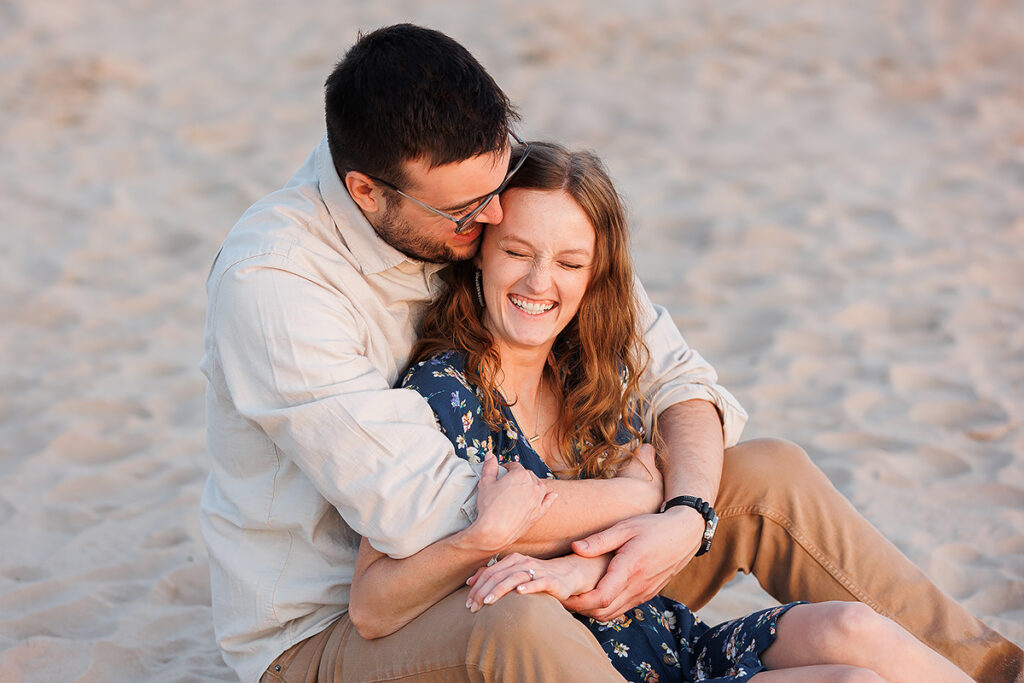 Hoffmaster State Park summer engagement