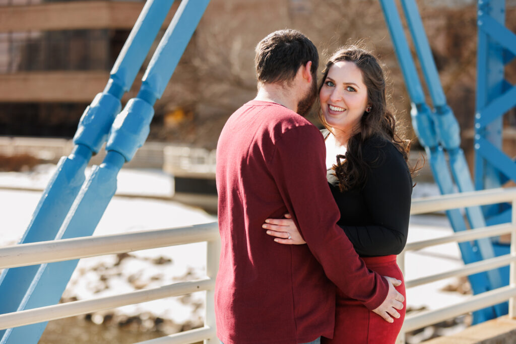 Downtown Grand Rapids Winter Engagement