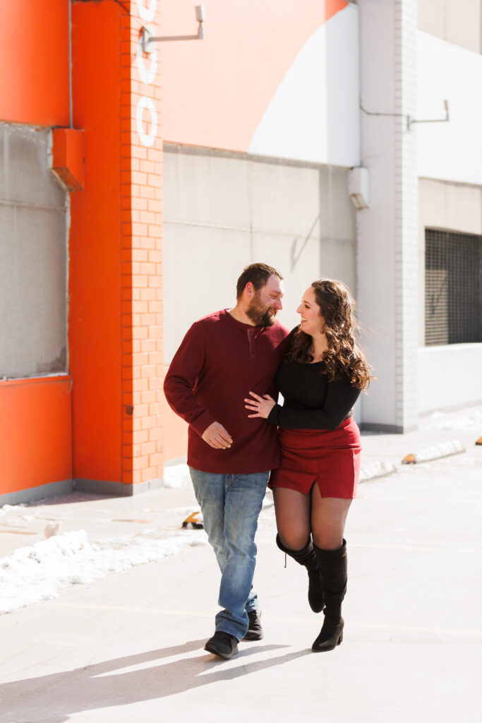 Downtown Grand Rapids Winter Engagement