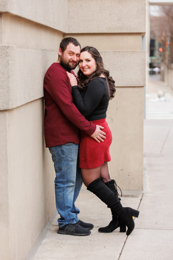 Downtown Grand Rapids Winter Engagement