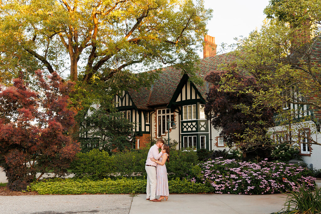 Romantic Kellogg Manor House Engagement