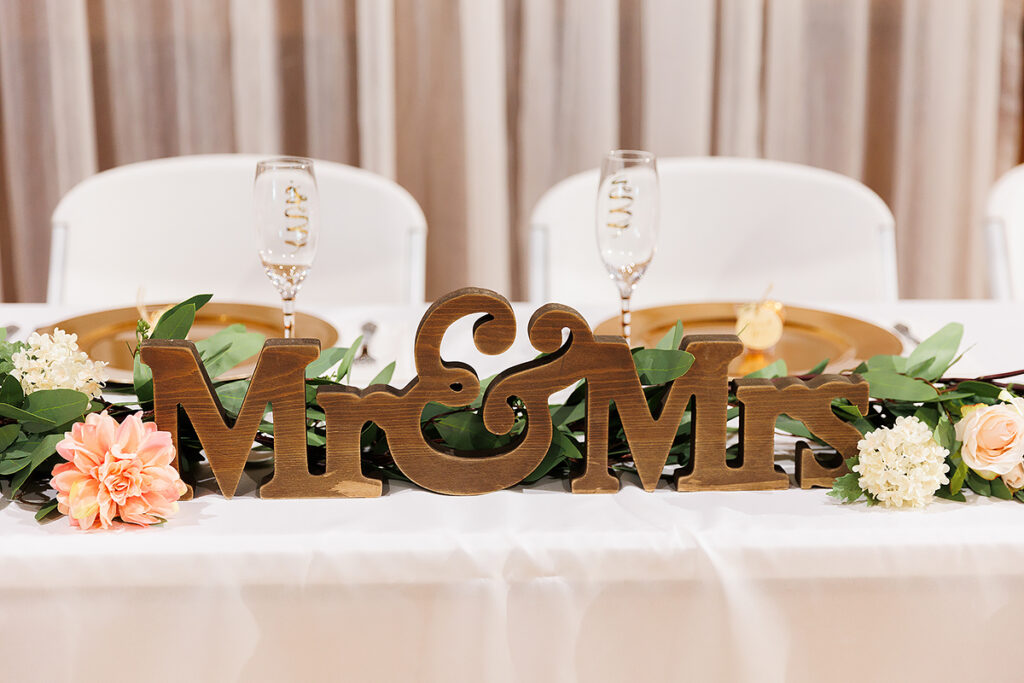 rainy country wedding