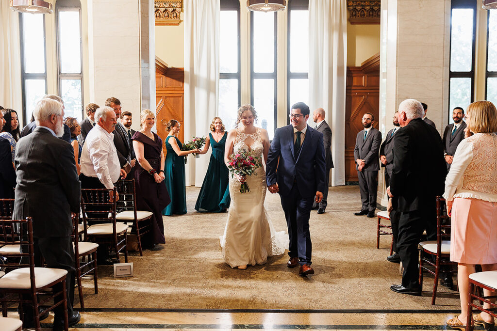 elegant cityflatshotel wedding