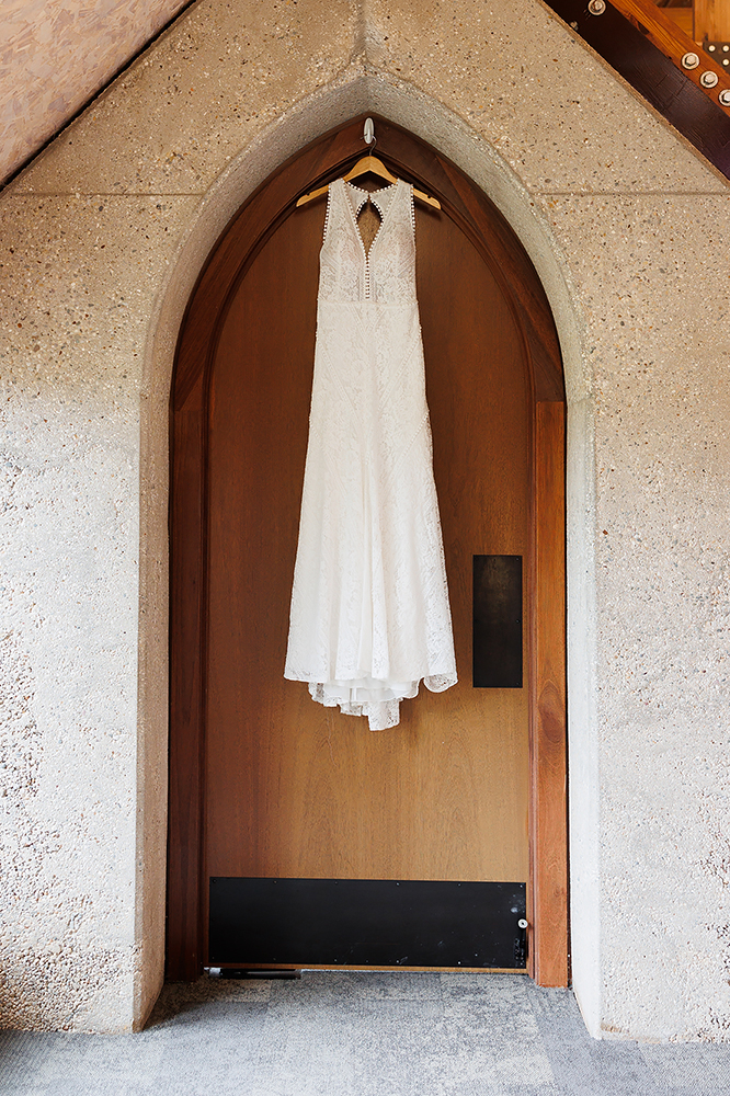 St. Sebastian Catholic Church and Red Shed wedding