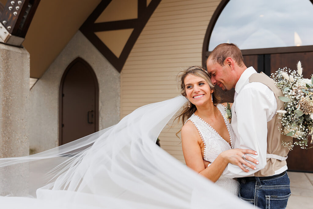 St. Sebastian Catholic Church and Red Shed wedding