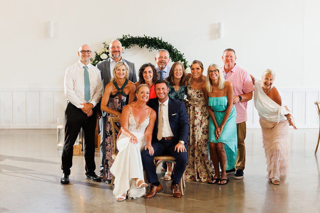elegant Ivy House summer wedding