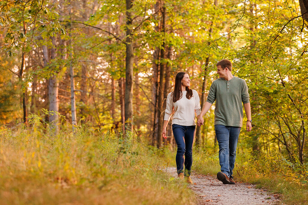 Townsend Park and Pickerel Lake engagement