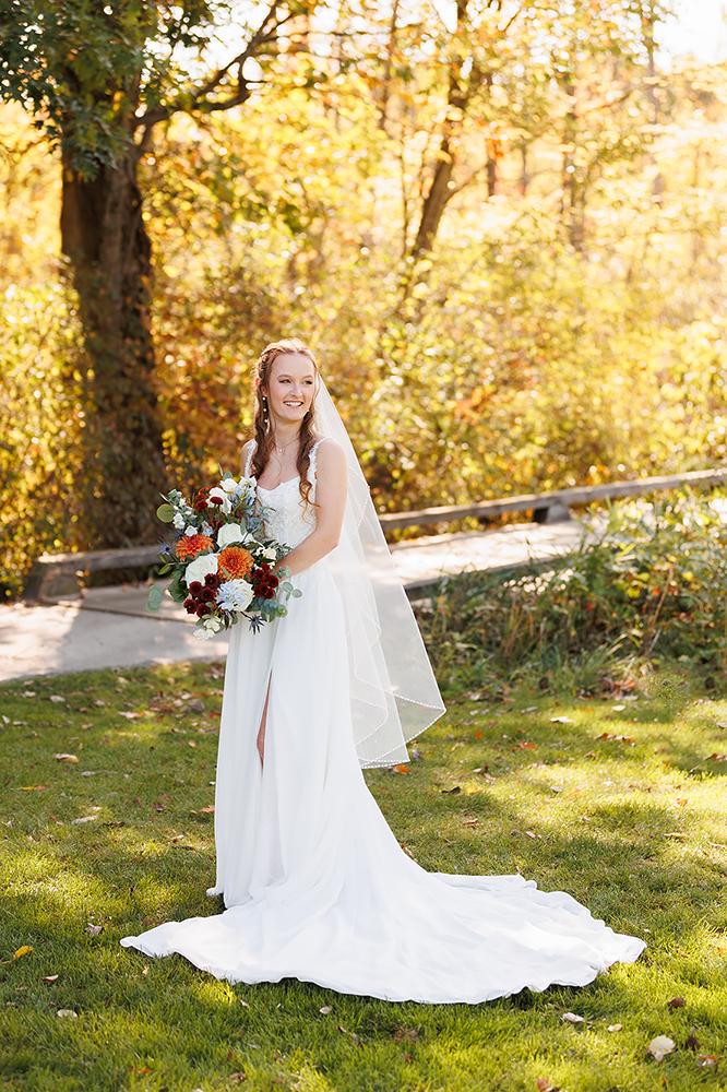 Quail Ridge Golf Club fall wedding