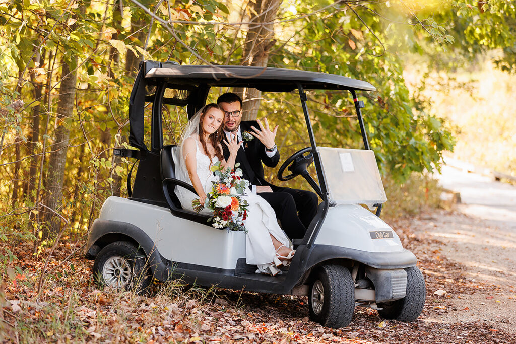 Quail Ridge Golf Club fall wedding