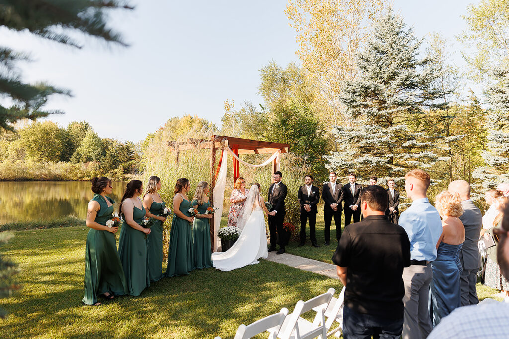 Quail Ridge Golf Club fall wedding