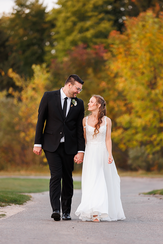 Quail Ridge Golf Club fall wedding