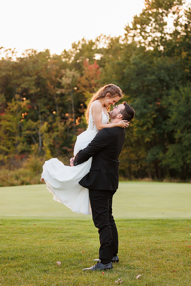 Quail Ridge Golf Club fall wedding