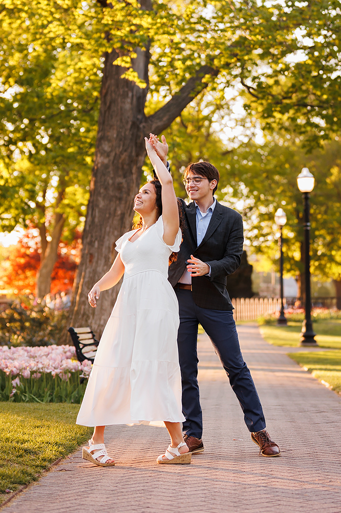 Holland Tulip Time engagement