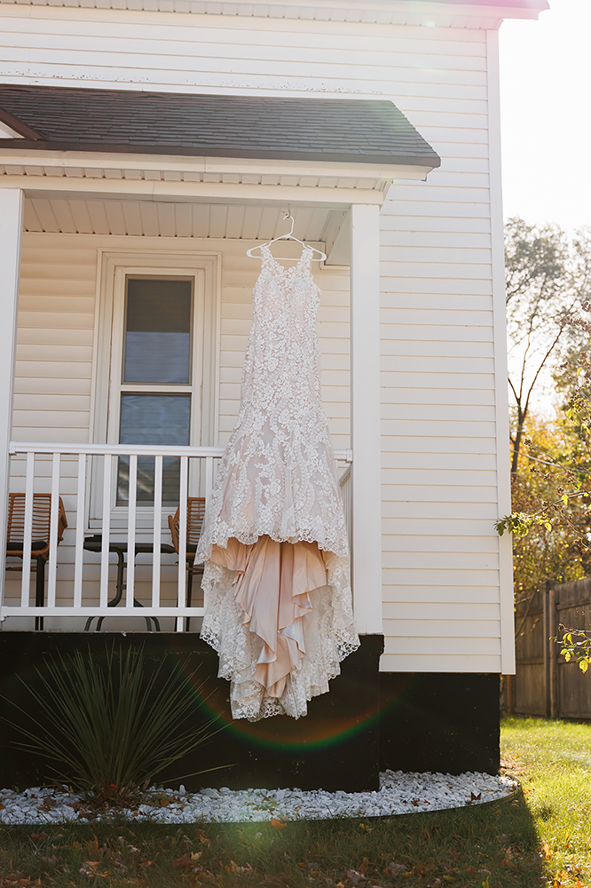 Holland Civic Center fall wedding