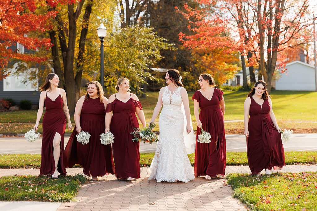 Holland Civic Center fall wedding