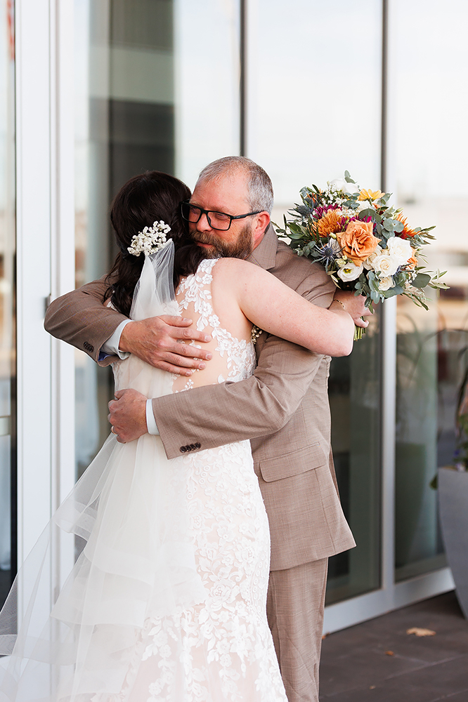 Holland Civic Center fall wedding