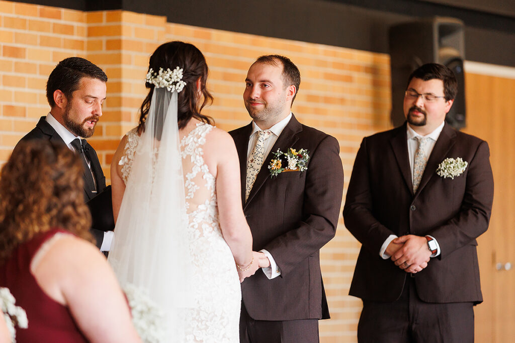 Holland Civic Center fall wedding