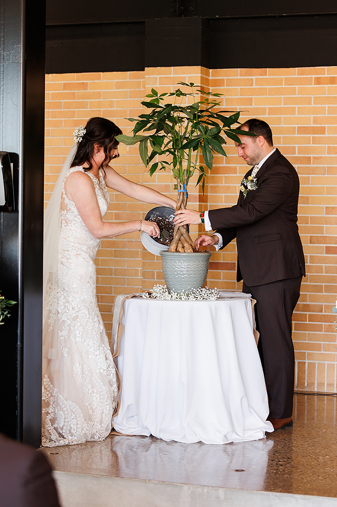 Holland Civic Center fall wedding