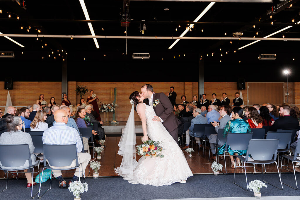 Holland Civic Center fall wedding