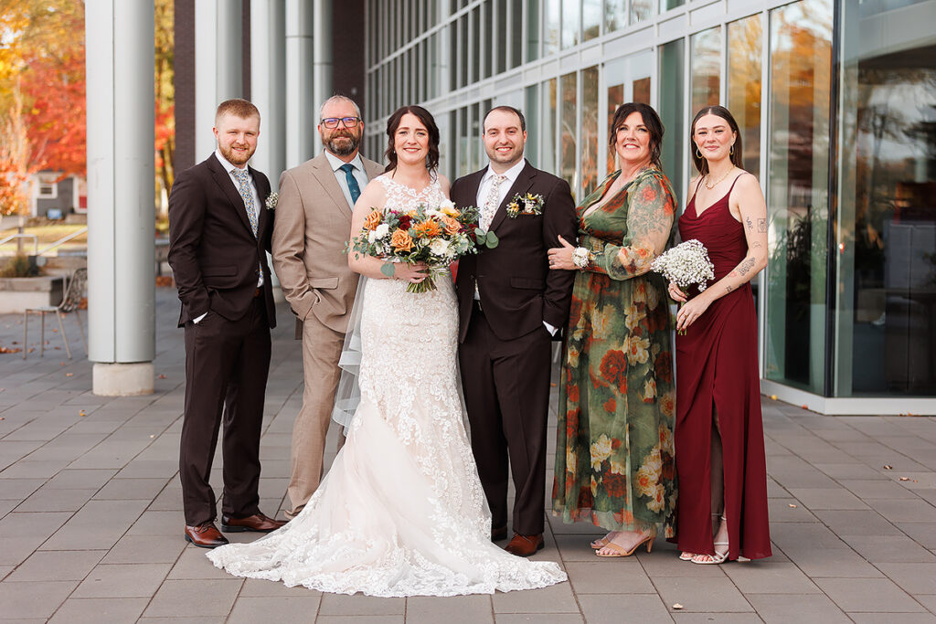 Holland Civic Center fall wedding