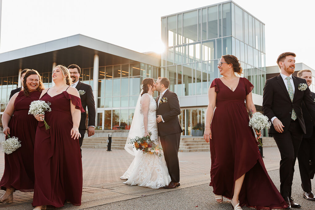 Holland Civic Center fall wedding