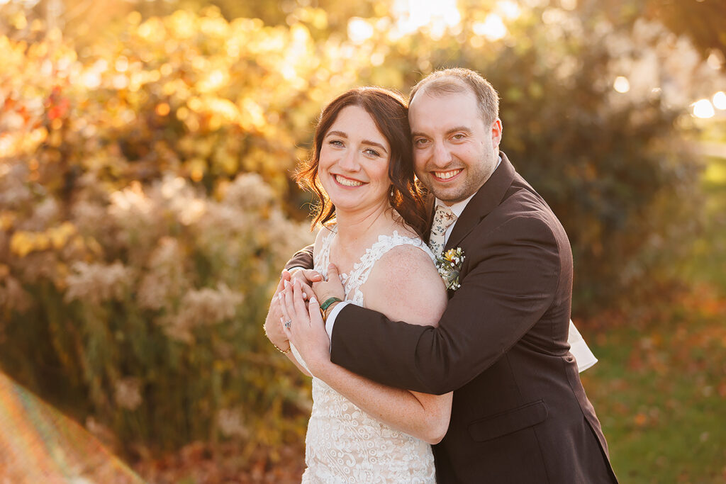 Holland Civic Center fall wedding