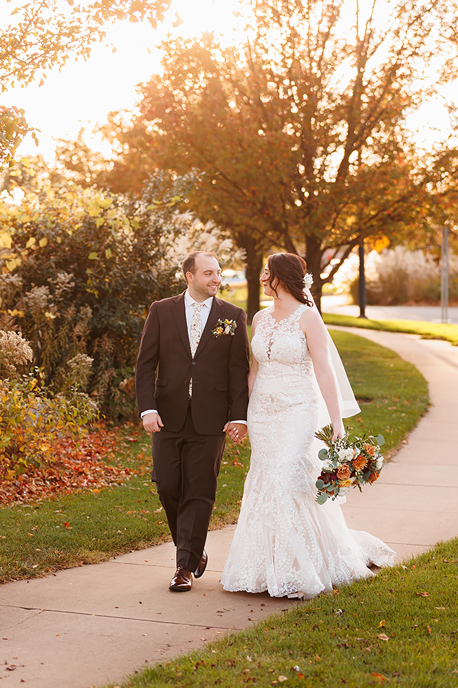 Holland Civic Center fall wedding
