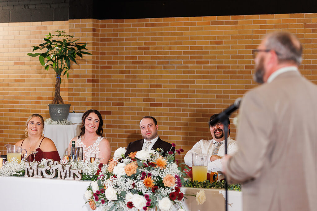 Holland Civic Center fall wedding