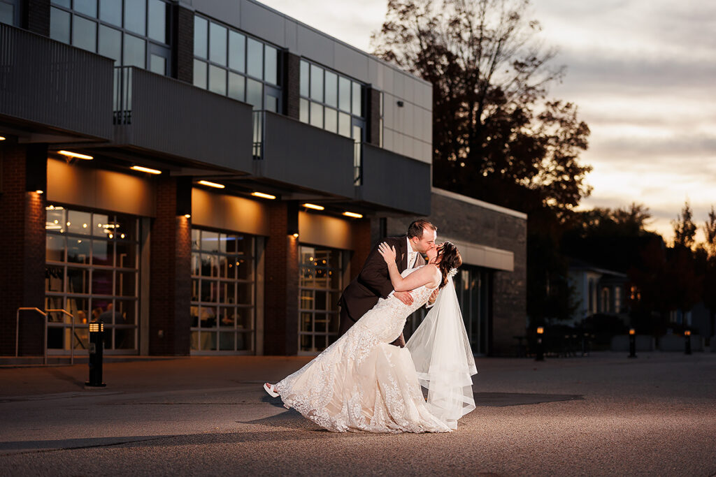 Holland Civic Center fall wedding