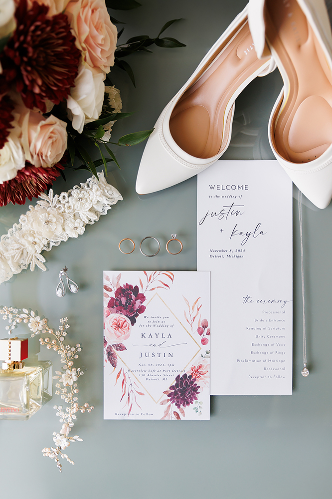 Waterview Loft Detroit Wedding