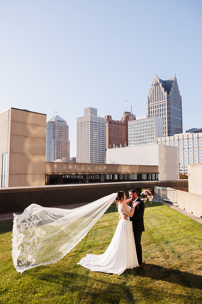 Waterview Loft Detroit Wedding