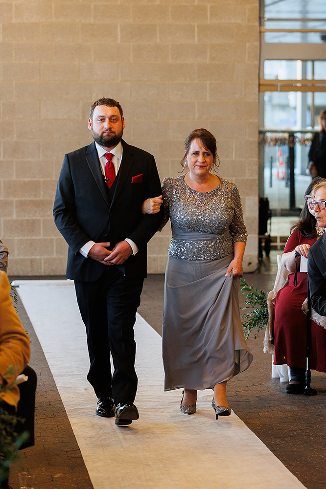 Waterview Loft Detroit Wedding