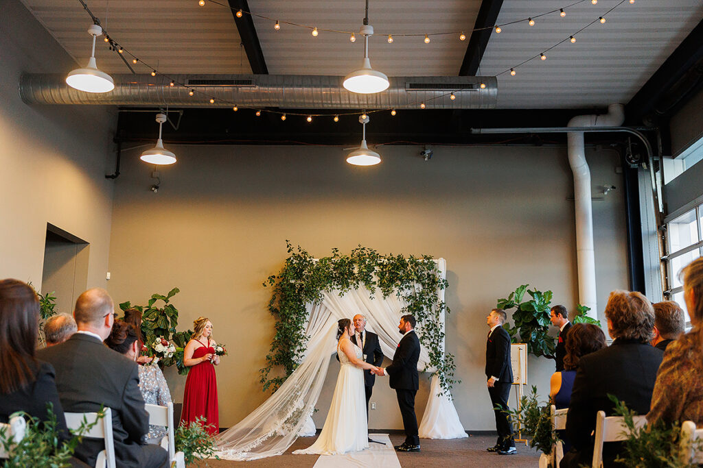 Waterview Loft Detroit Wedding