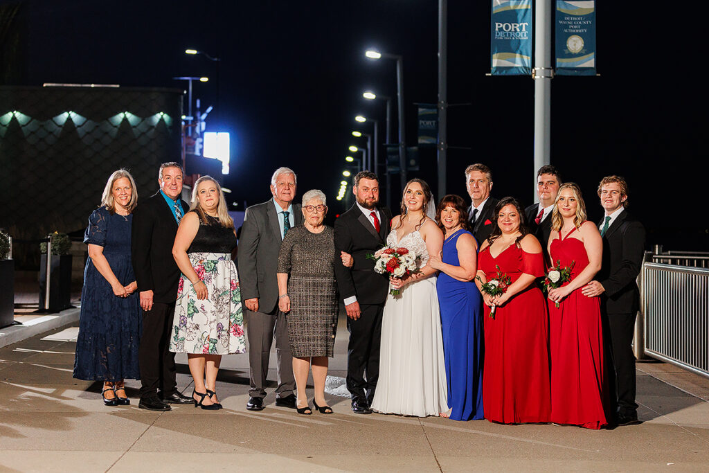 Waterview Loft Detroit Wedding